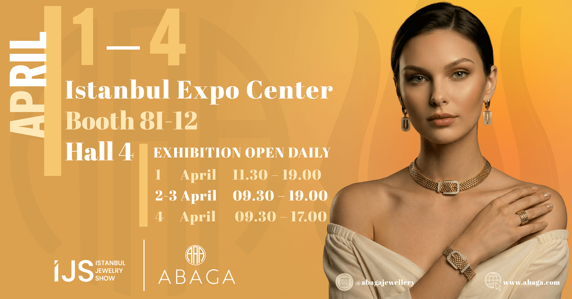 Abaga Jewellery Istanbul Expo Center